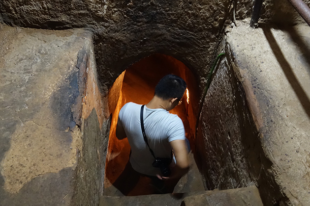 cu chi tunnels - 16 day tour to vietnam and cambodia
