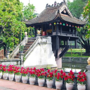 one pillar pagoda indochina tours