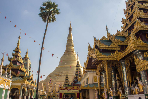 Shwedagon pagoda - Multi-Country Southeast Asia tour