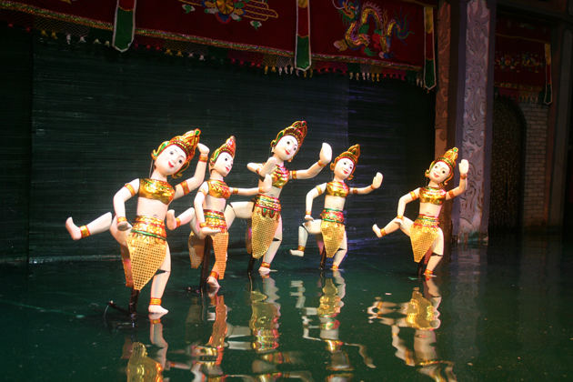 Water Puppet show - Multi-Country Southeast Asia tour