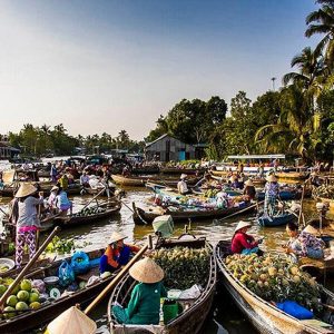 The Upgrade of Cai Rang Floating Market Will be Completed Next Year