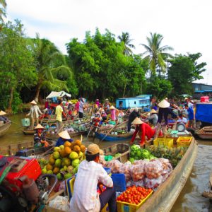 Cai Rang Floating Market, vietnam