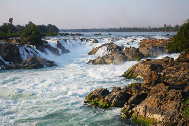 Khone Phapheng Waterfall - Cambodia Laos 16 Days