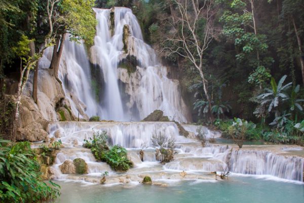 Khouang Si Waterfall indochina tours packages