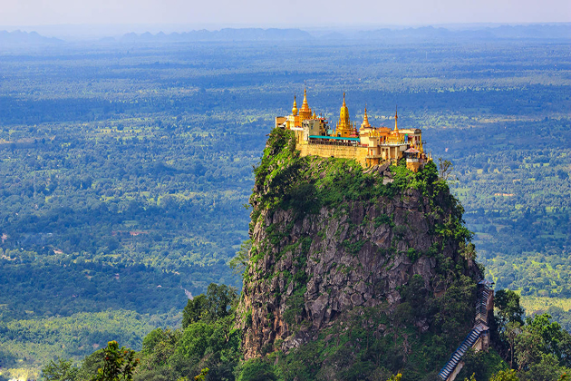 Mount Popa Myanmar - Multi-Country Asia Tour