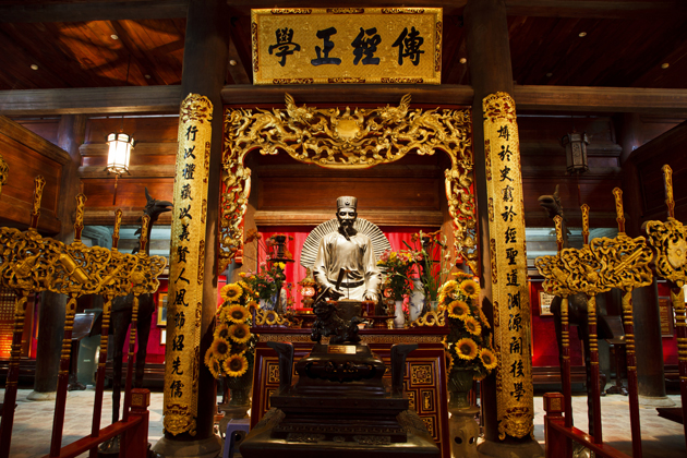 Temple of Literature indochina tours