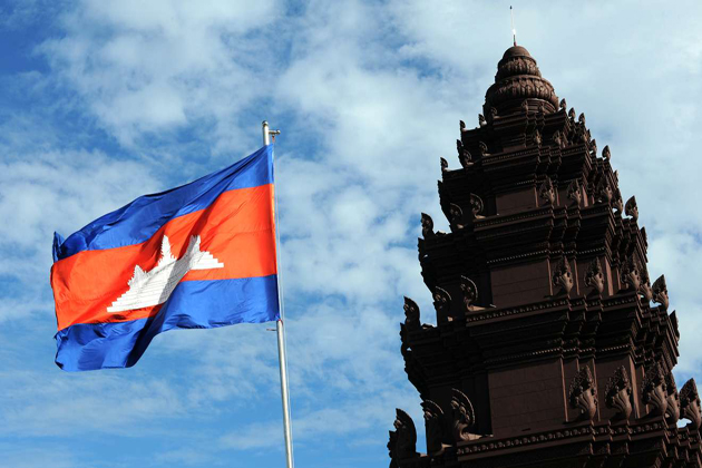 design of cambodia flag