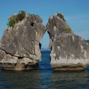 Fighting Cocks Islet Vietnam - Multi-Country Asia tour