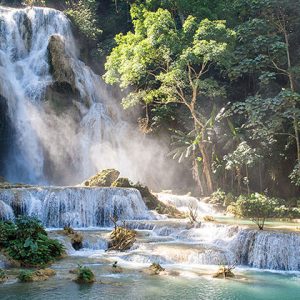 kuang si waterfalls indochina tours including vietnam and laos