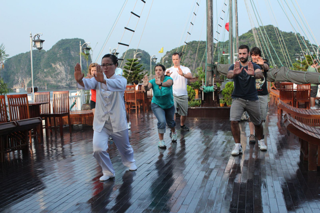 Tai Chi Halong Bay -Indochina tour packages