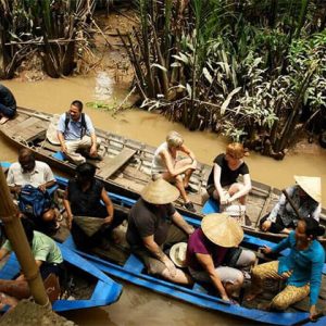 Boat Trip through Mekong -Indochina tour packages