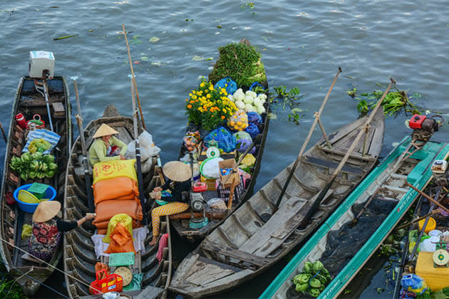 Cai Be Floating Market -Indochina tour packages