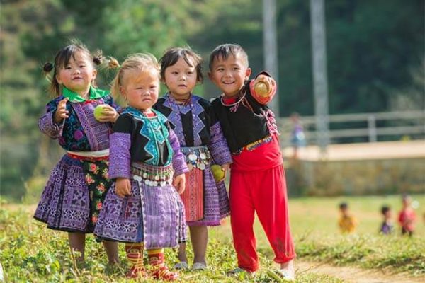 Ethnic Children in Son La - Indochina tour packages