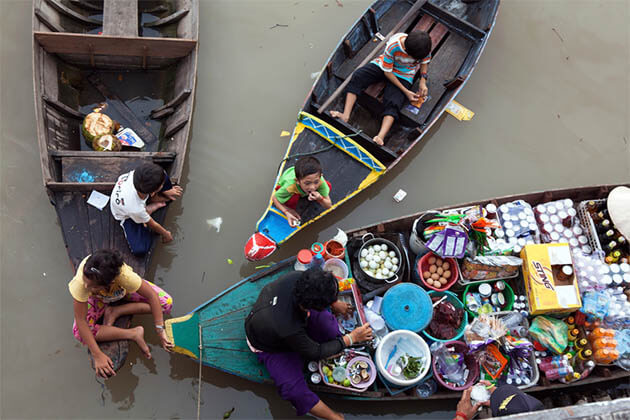 Floating Village in Tonle Sap Lake