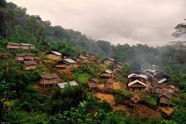 Panorama of Muang Khua - Indochina tour packages