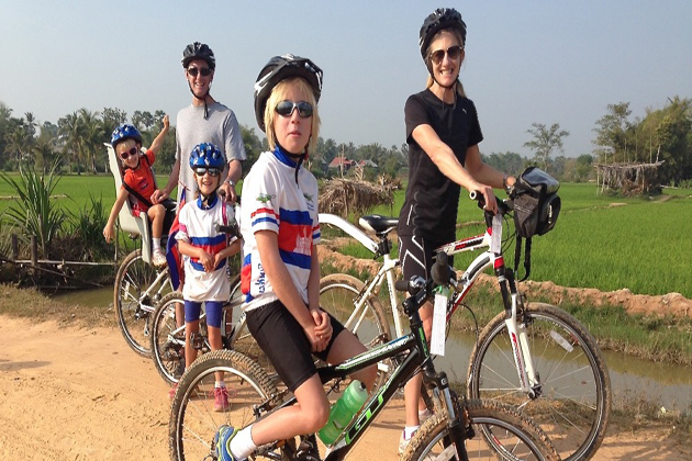 Participate in a Bike Tour cambodia travel tip
