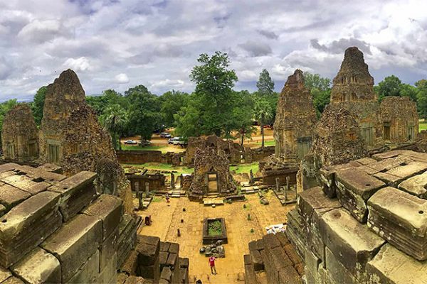 Pre Rup from above - Cambodia Laos Tour Package