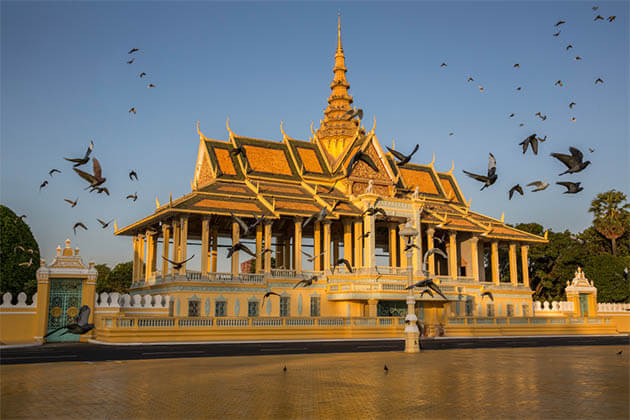 Royal Palace Phnom Penh Vietnam Cambodia Vacation