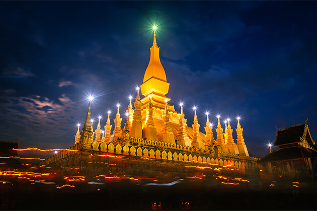 That Luang Stupa -Indochina tour packages