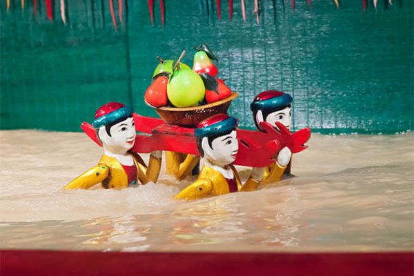 Water Puppet Show - Vietnam Cambodia Tour Package