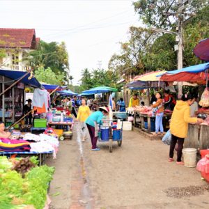 morning market luang prabang indochina tours