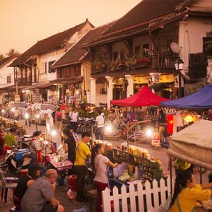 night market luang prabang -Indochina tour packages