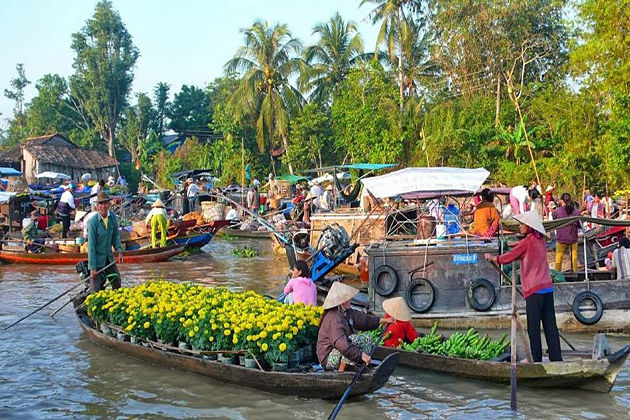cai be floating market 