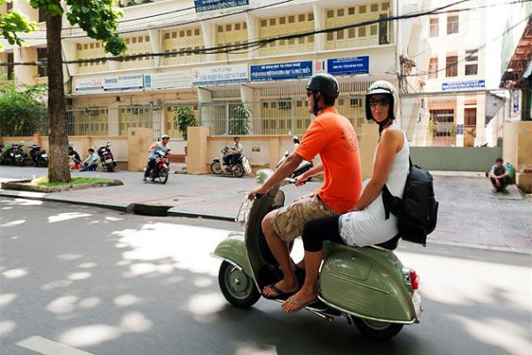 saigon vespa tour -Indochina tour packages