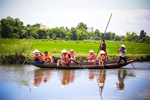 Boat trip along Mekong River - Southeast Asia tour
