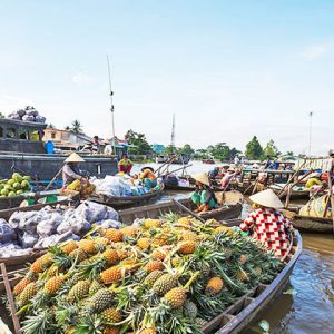 Chau Doc’s Vibrant Floating Market