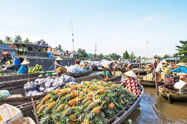 Chau Doc’s Vibrant Floating Market