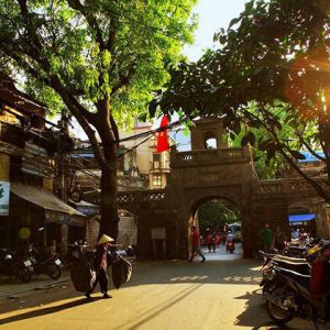 Hanoi's Old Quarter in Vietnam