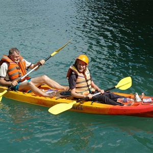Kayaking Halong Bay -Indochina tour packages
