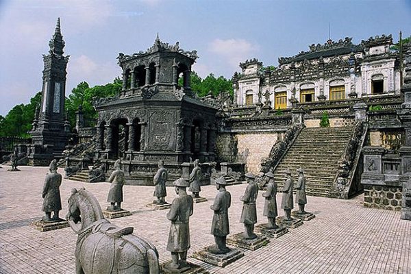 Khai Ding tomb Hue Vietnam Cambodia Tour