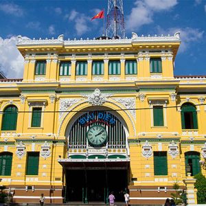 Saigon Center Post Office – Vietnam Cambodia 23 Day Tour