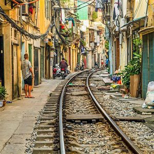 Tran Phu Train Track - Vietnam Cambodia 23 Day Tour