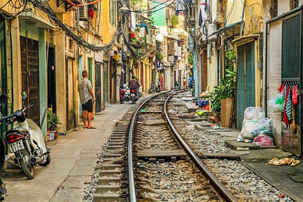 Tran Phu Train Track - Vietnam Cambodia 23 Day Tour