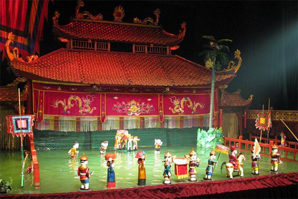 Water Puppets Hanoi Southeast Asia Tours