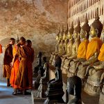 Buddha statues in wat sisaket vientiane - Cambodia Laos 15 day tour