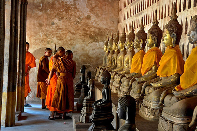 Buddha statues -Indochina tour packages