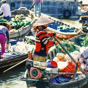 Cai Rang Floating Market -Indochina tour packages