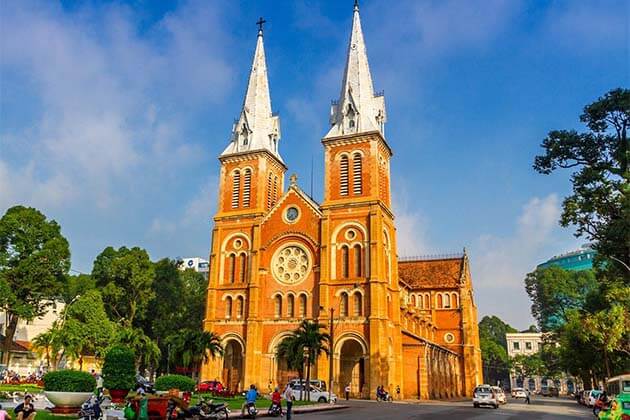 Notre Dame Cathedral - Vietnam Laos Vacations