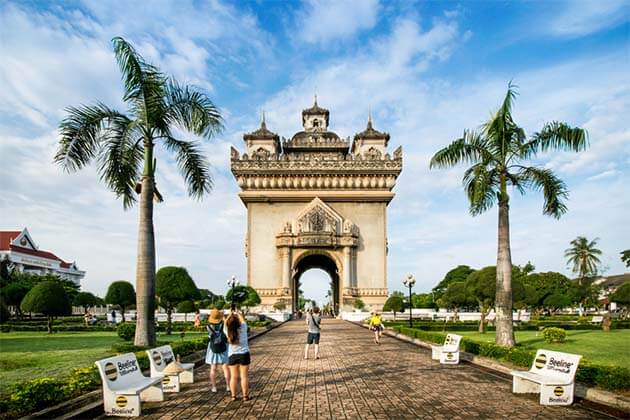 Patuxay Monument Vientiane -Indochina tour packages
