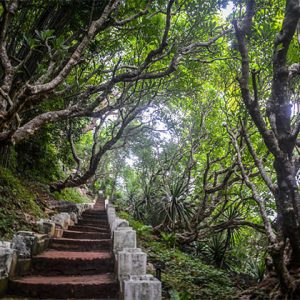 climb mount phousi laos