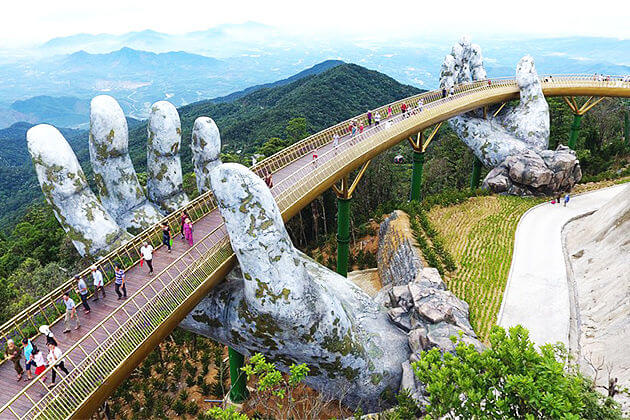 Golden Bridge Danang - Indochina tour packages