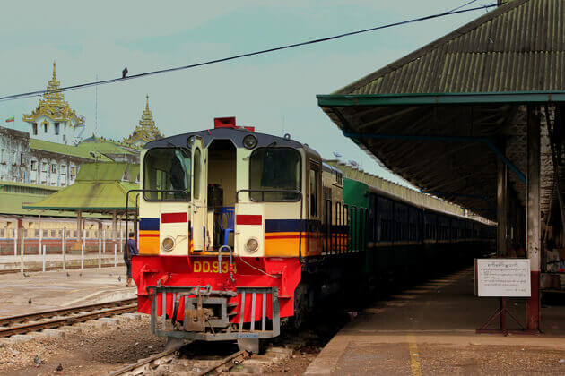 train in myanmar tour packages in southeast asia