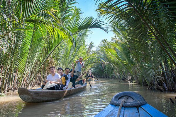 Boat Trip through Small Canals in Cai Be