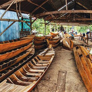 See Locals Build Boats in Mekong Delta
