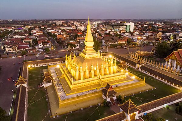 That Luang Stupa Vientiane -Indochina tour packages