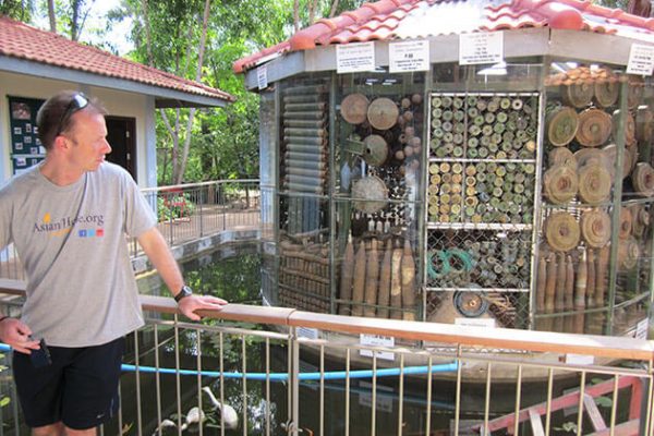 Cambodian landmine museum- Cambodia Laos Tour